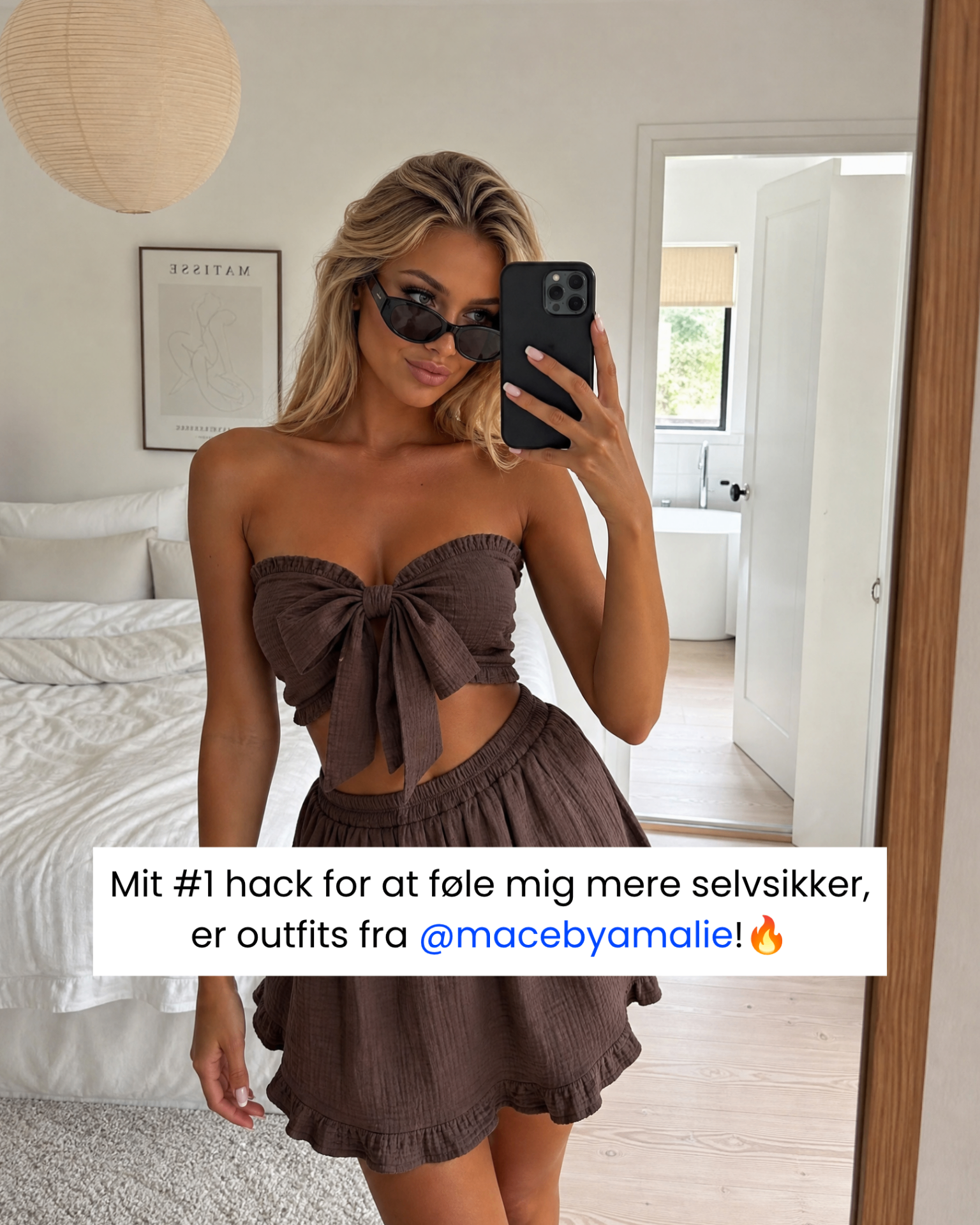 Mace by Amalie influencer-style outfit creative