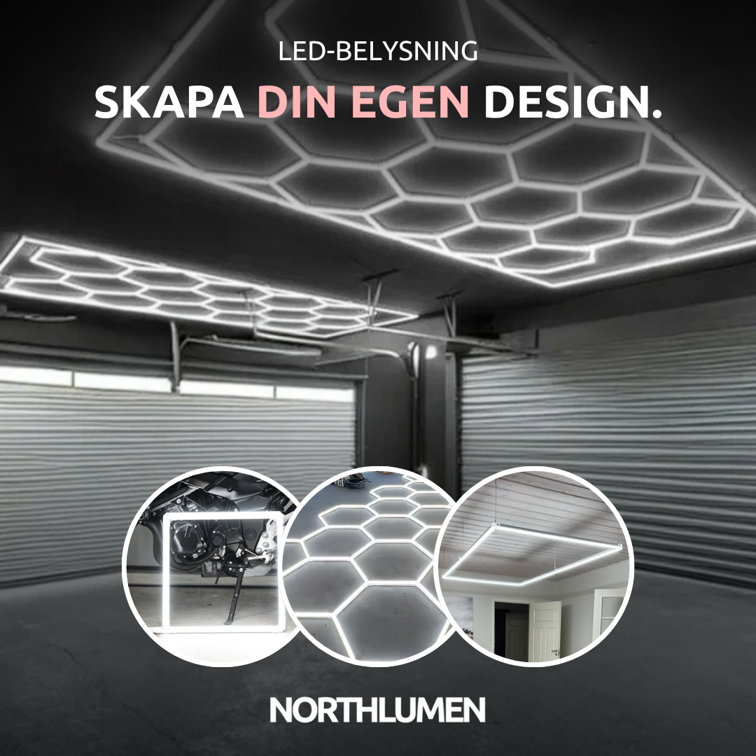 Northlumen LED-belysning skapa din egen design creative